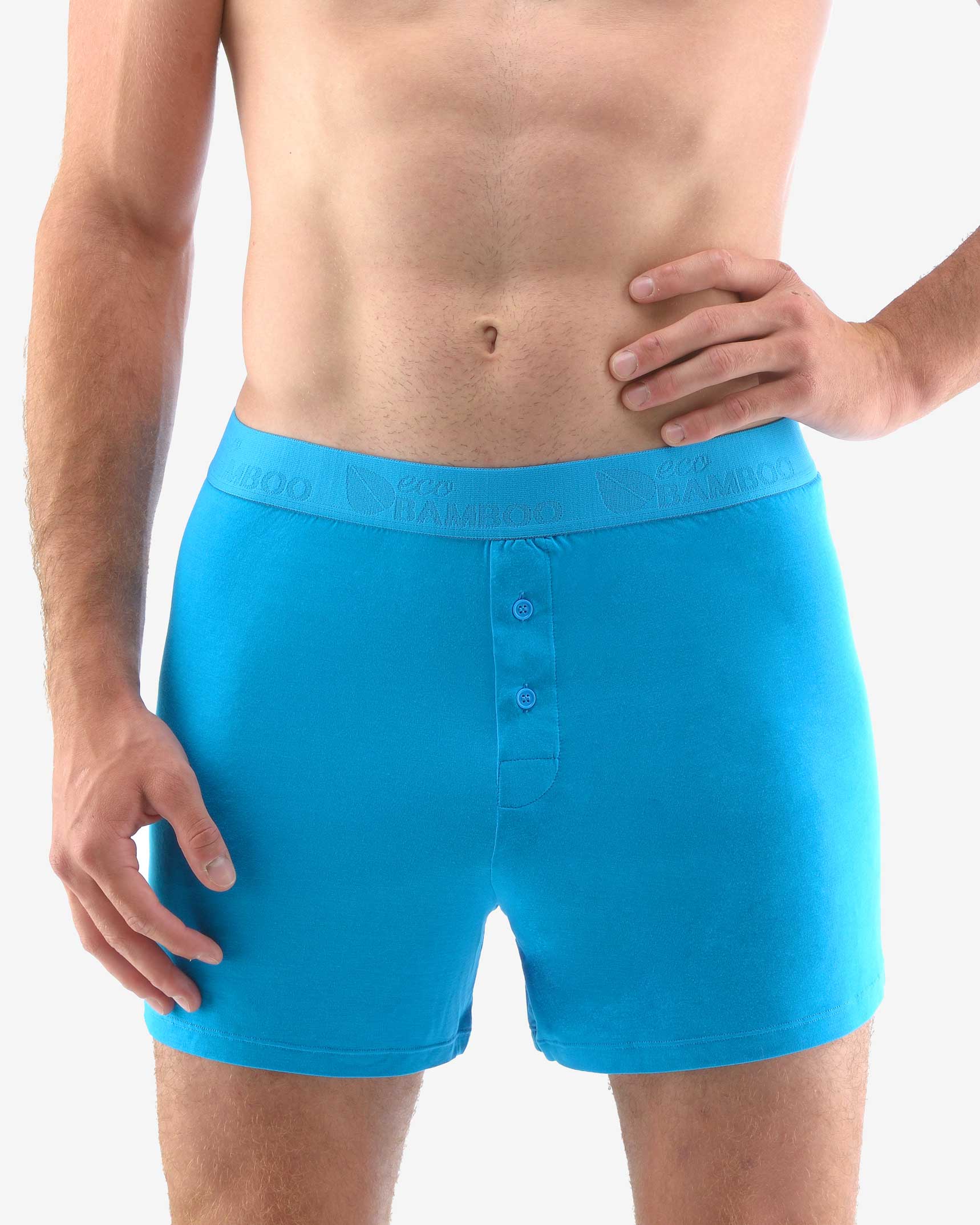 EcoBamboo Loose Bamboo Boxers with Elastic Band