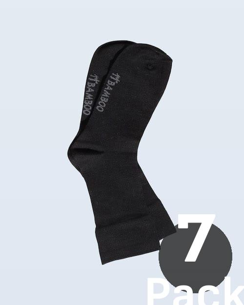 7 Pack Bamboo classic socks