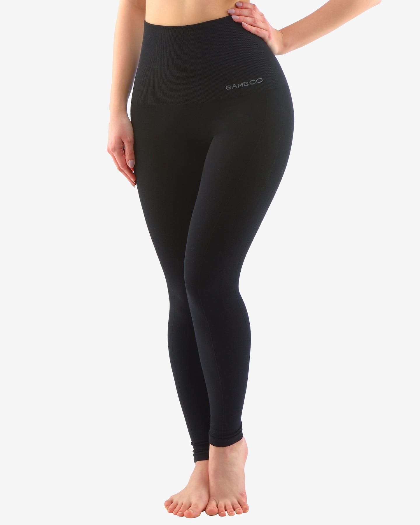 Bambus Sport-Tights mit hohem Bund SPORT