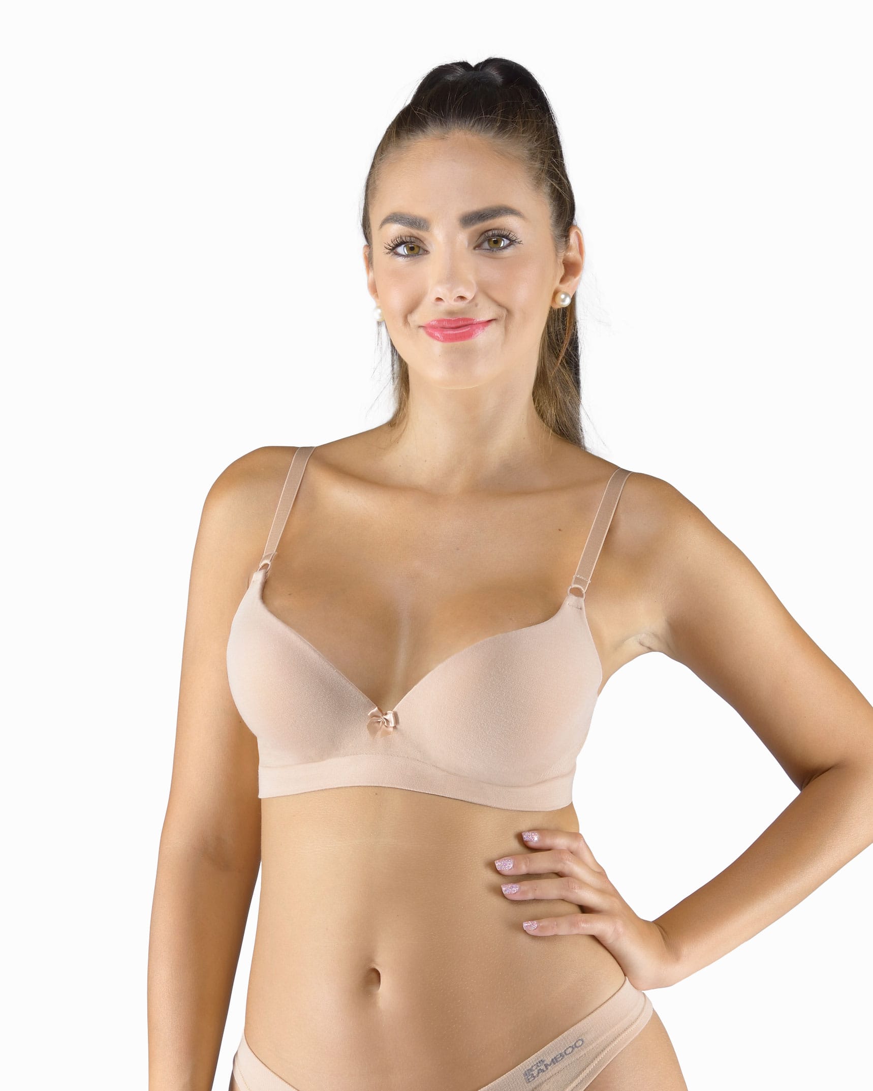 EcoBamboo bra with padding